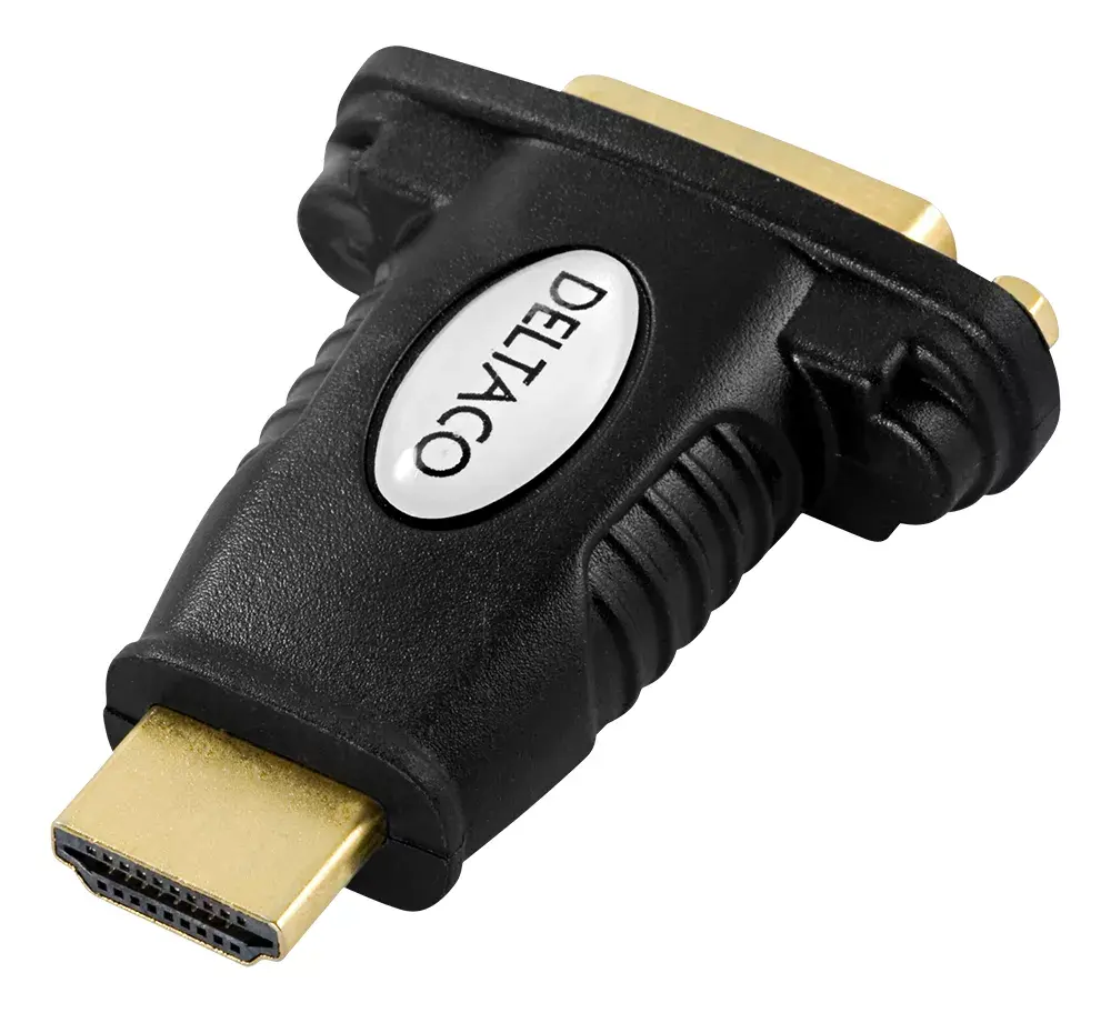 DELTACO HDMI uz DVI‑D adapters 1080p Photo 1