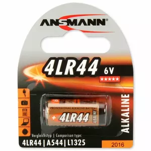 Щелочная батарейка 4LR44 (476A) 6V ANSMANN