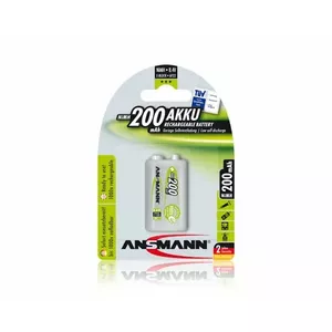 Akumulatori 6F22 (E-Block, R22, 6R61) 8.4V 200mAh Ni-Mh ANSMANN