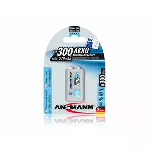 Akumulatori 6F22 (E-Block, R22, 6R61) 8.4V 300mAh Ni-Mh ANSMANN