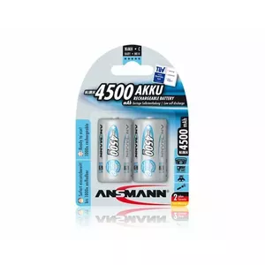 Akumulators R14 (C) 1.2V 4500mAh Ni-Mh ANSMANN (2 gab.iepakojums)