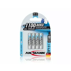 Akumulators R3 (AAA) 1.2V 1100mAh Ni-Mh ANSMANN (4 gab.iepakojums)