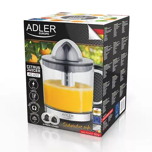 Ручной соковыжиматель Adler AD 4012 — 40 Вт, 1,2 л Photo 10