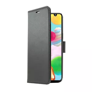 Screenor 27778 maka tipa maciņš Samsung Galaxy A33 5G viedtālrunim, melns, mākslīgā āda