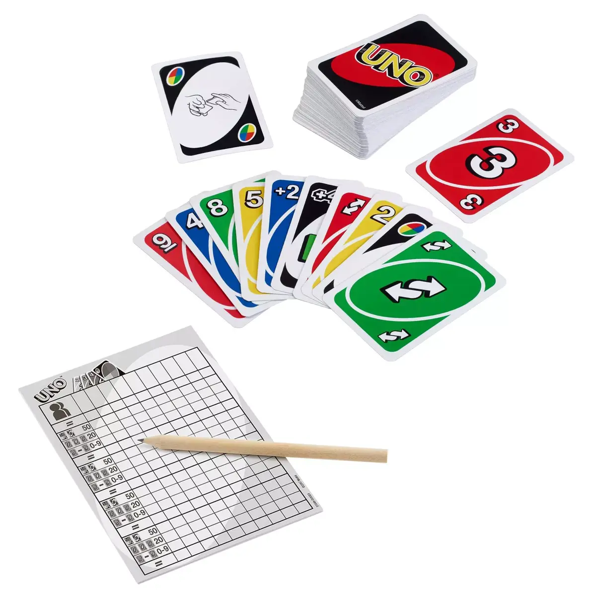 Kāršu spēle MATTEL UNO Deluxe Photo 2