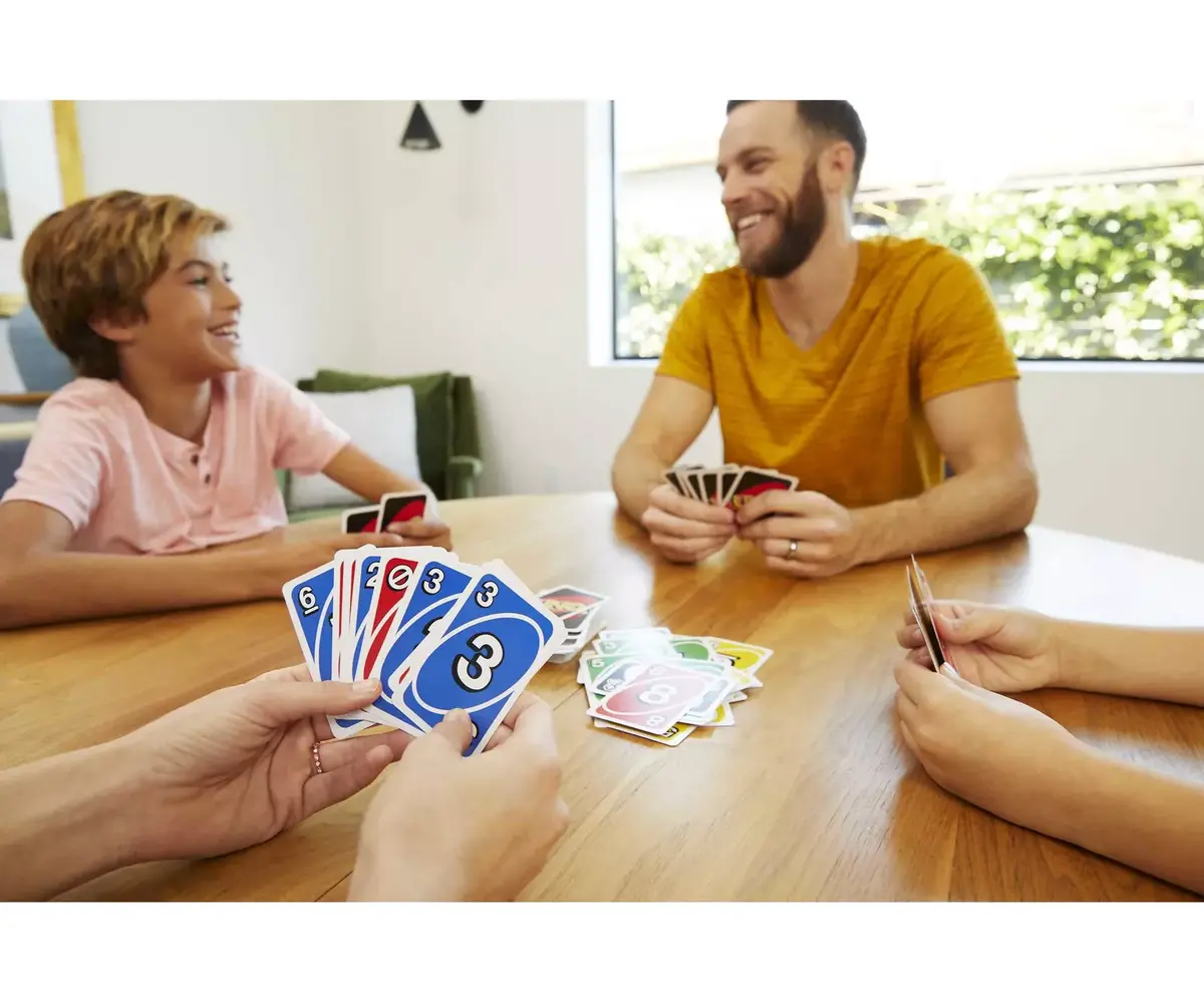 Kāršu spēle MATTEL UNO Deluxe Photo 4