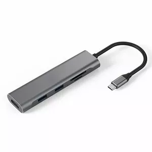 USB Type-C adapter extra digital CA913459 — 2× USB 3.0, HDMI, SD and TF card reader