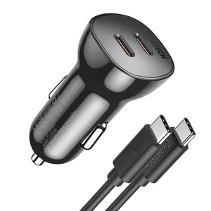 Indoor Charger Choetech TC0008 Black Cigar Lighter Fast Charging