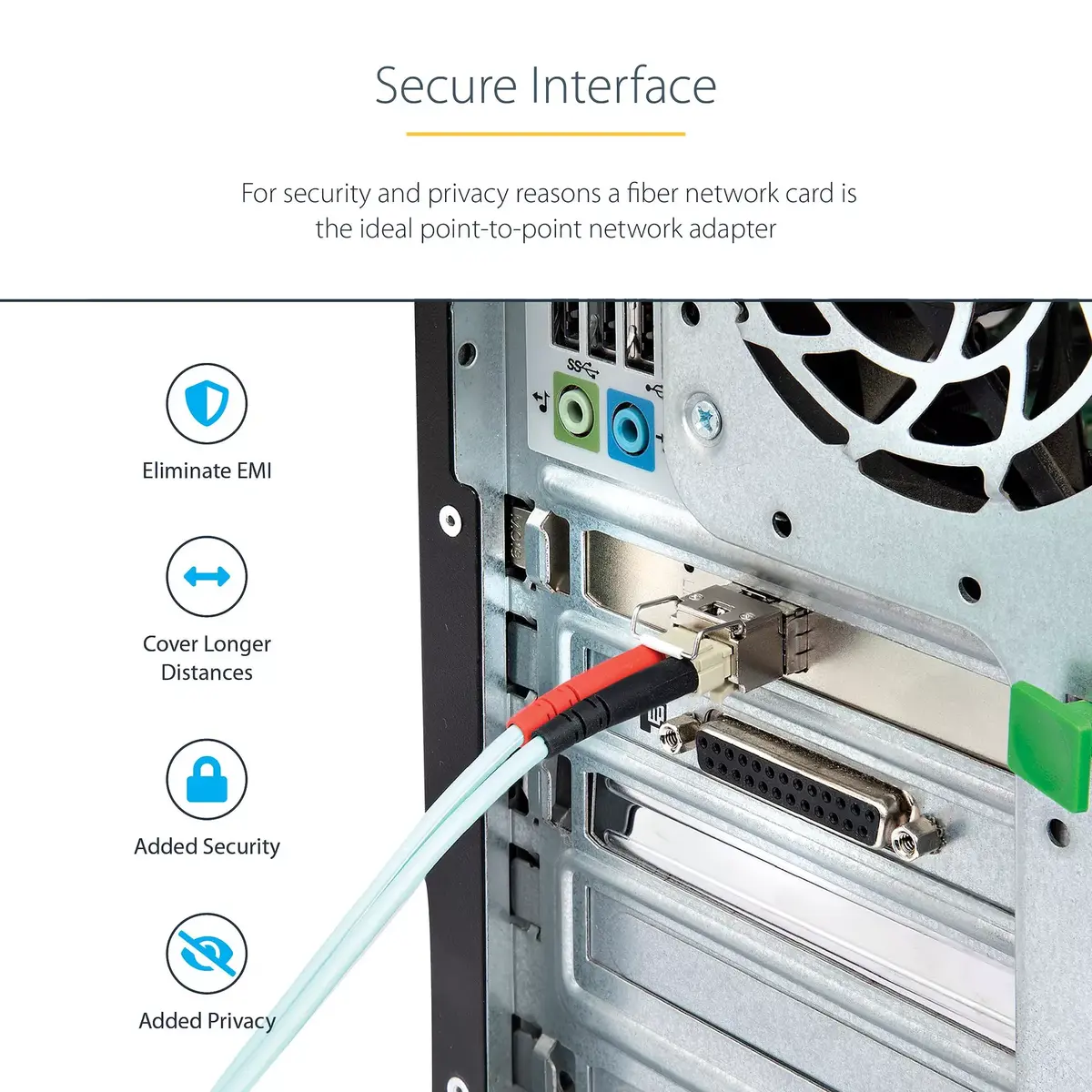 Сетевой адаптер StarTech.com 10G PCIe SFP+ Card Photo 15