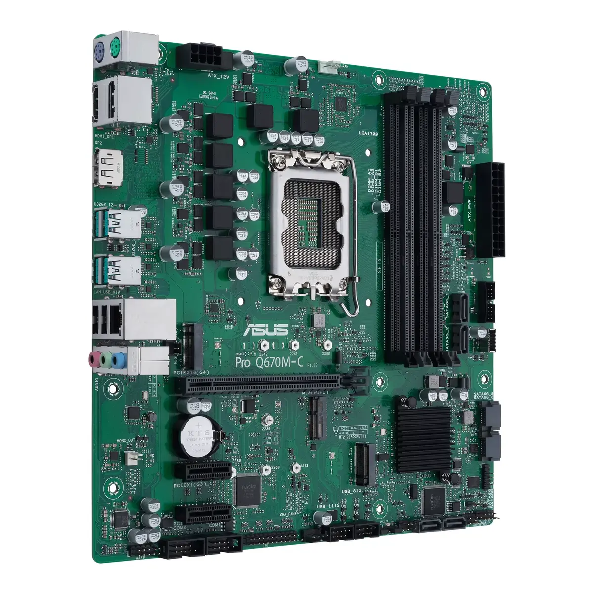 Pamatplate ASUS PRO Q670M-C-CSM, 90MB19E0-M0EAYC Photo 2