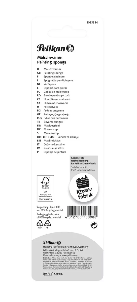 Paint Sponge Pelikan 700986 Photo 2