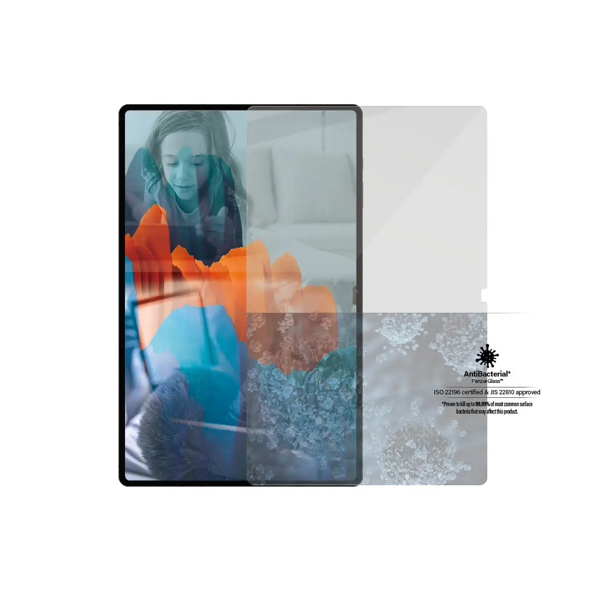Защитное стекло PanzerGlass для Galaxy Tab S8 Ultra / S9 Ultra Photo 5