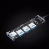 Aukey CB-H36 USB hubs 4 porti USB 3.2 Gen 1 Photo 3