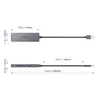 Aukey CB-H36 USB hubs 4 porti USB 3.2 Gen 1 Photo 6