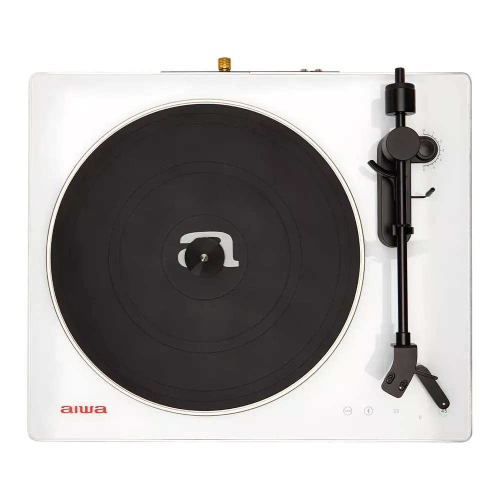 Belt-drive audio turntable Aiwa APX-680BT/WT Photo 4