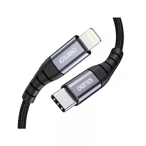 USB data cable CHOETECH Lightning to USB-C 1.2 m Black (IP0039)