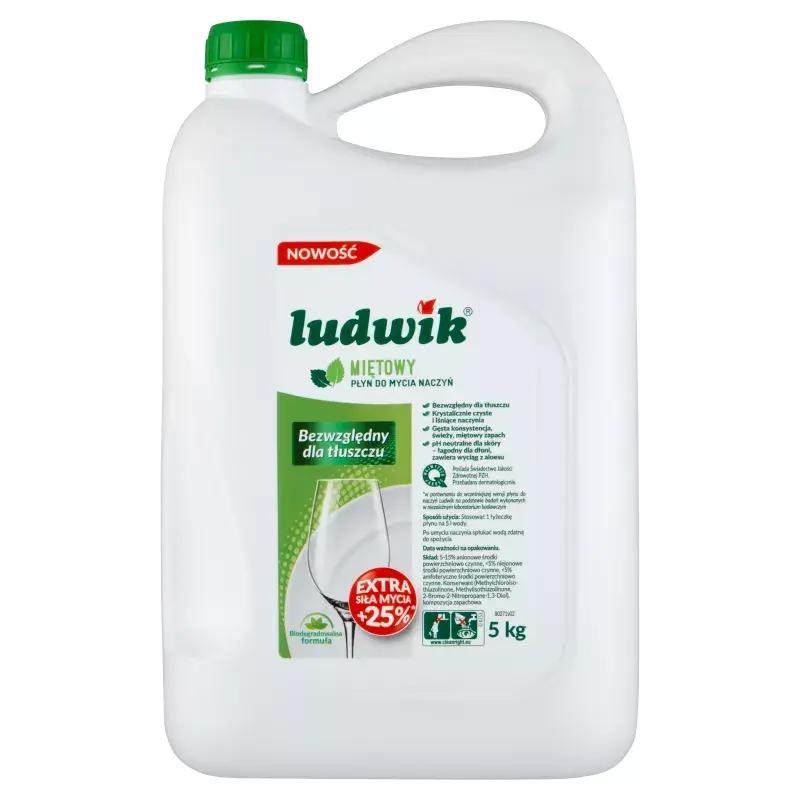 Ludwik Trauku mazgāšanas līdzeklis Citronu 900 g Photo 2
