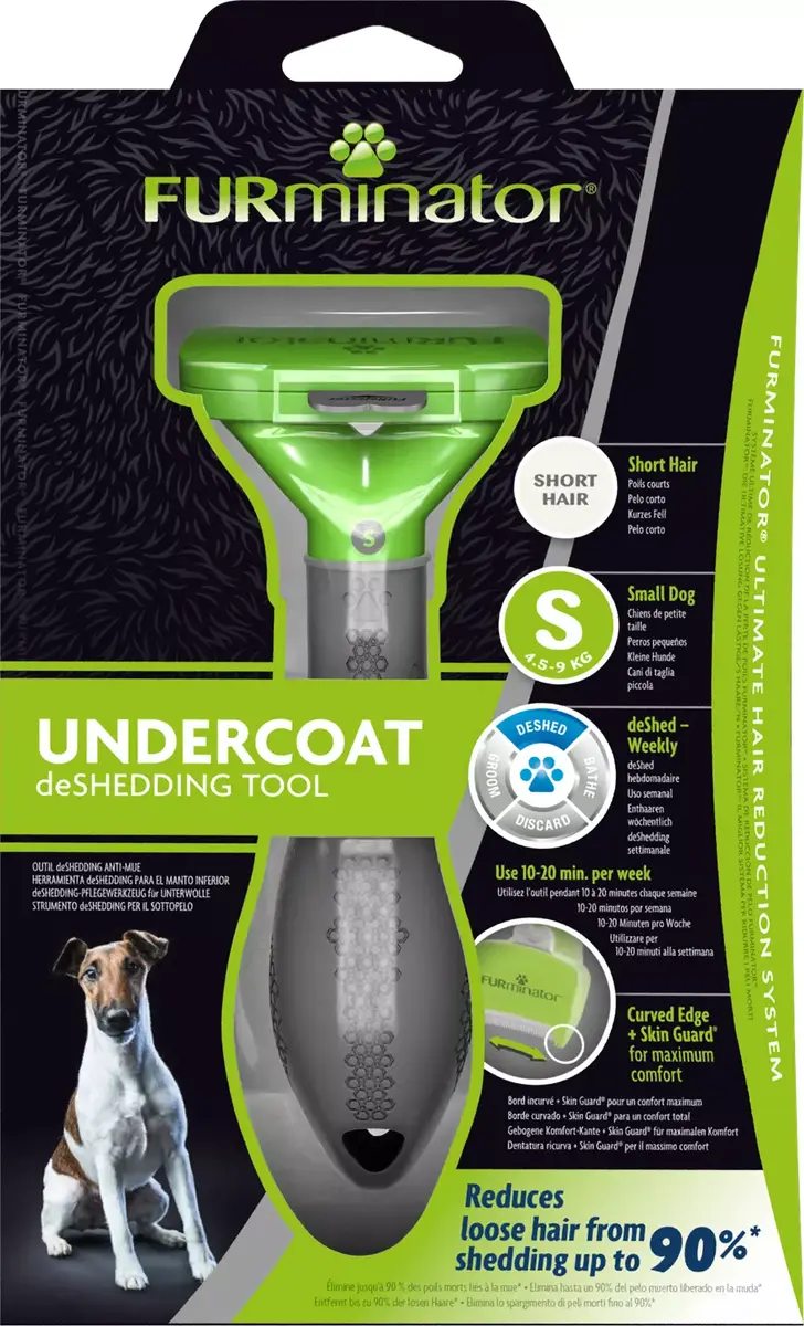 Щетка для линьки FURminator FUR151081 для мелких собак Photo 3