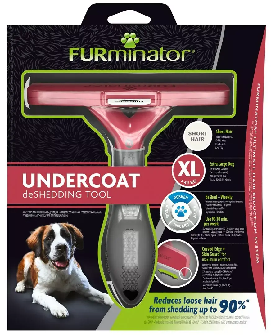 FURminator для короткошерстных собак XL Photo 2