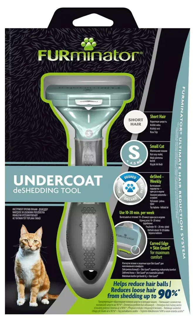 FURminator FUR151296 — маленькая расчёска для длинной шерсти Photo 3