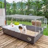 FERPLAST Rabbit 100 cage — metal/plastic 950×570×460 mm Photo 2