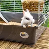 FERPLAST Rabbit 100 cage — metal/plastic 950×570×460 mm Photo 3