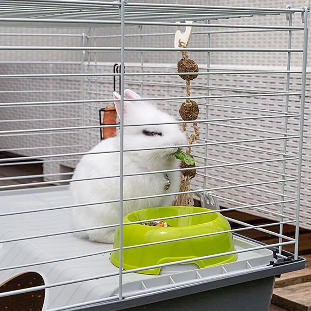 FERPLAST Rabbit 100 cage — metal/plastic 950×570×460 mm Photo 7