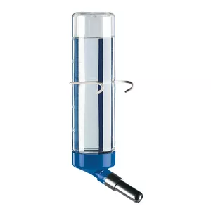 Поилка FERPLAST L181 Drinky Small — 0,15 л, синий прозрачный, 70×40 мм