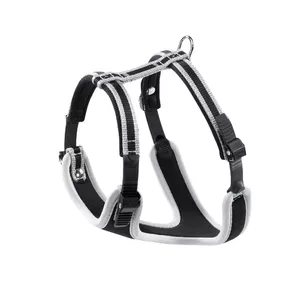 Vest harness FERPLAST Ergocomfort P S Grey for dogs — Size S, neck 32 cm, chest 46–56 cm