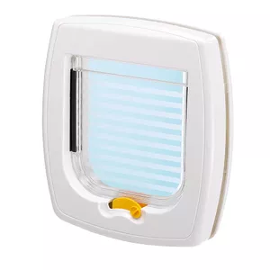 Pet door FERPLAST Swing 1 flap 215×50×240 mm plastic white