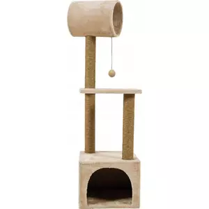 Scratching post ZOLUX Trio for cats, grey, multi-level sisal posts and platform