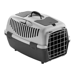 Hard pet carrier ZOLUX Gulliver 2 with metal door 55×36×35 cm Airline carrier for cats
