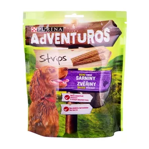 PURINA Adventuros Strips - лакомство для собак - 90г