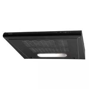 Built-in cooker hood AMICA OSC6212B, 600 mm, max extraction 163 m³/h, aluminium grease filter, LED, 3 speeds
