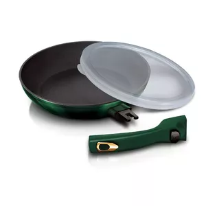 All-purpose frying pan Berlinger Haus BH/6087, round, 24 cm diameter, 48 mm height, green