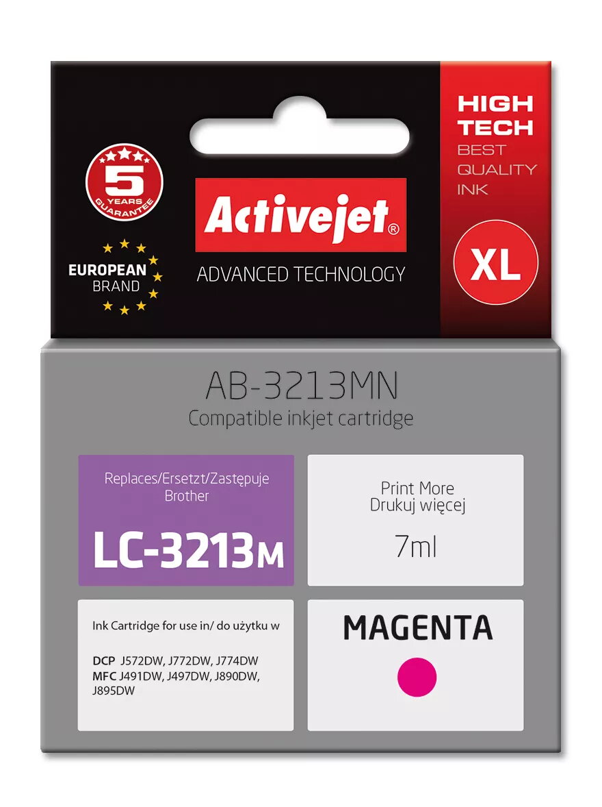 Tintes kasetne ActiveJet AB-3213MN saderīga ar
