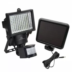 Outdoor solar wall lamp MACLEAN MCE442 6W 6000K with motion sensor, IP44, Li‑Ion 3.7V, 6h autonomy