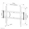 TV sienas stiprinājums Neomounts WL30-550BL16 Photo 16