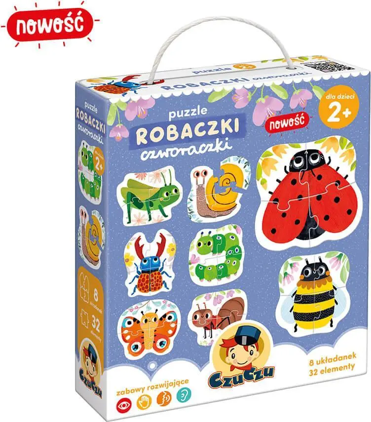 CzuCzu 1828 Worms — educational puzzle set Photo 4