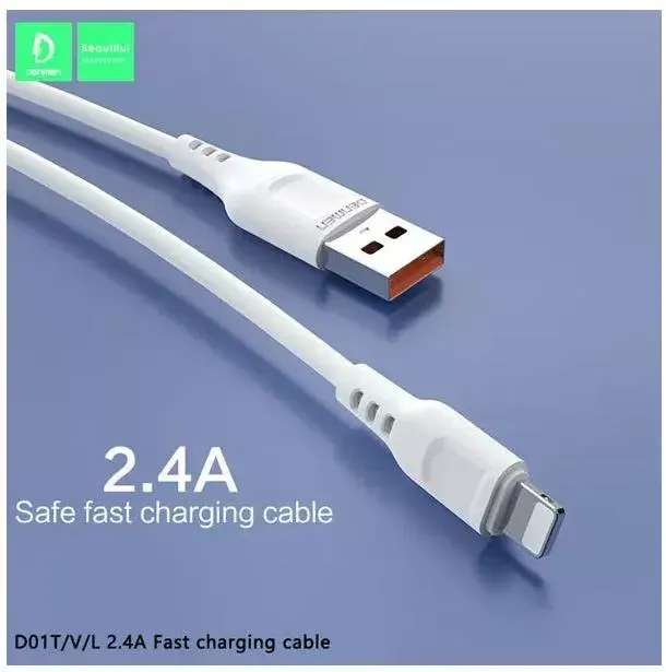 DENMEN D01T USB Type-C 1 м кабель Photo 5