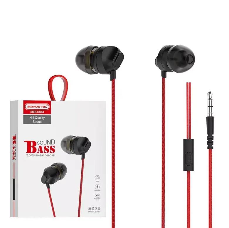 SOMOSTEL SMS-CS04 Wired In-ear Headset Photo 5