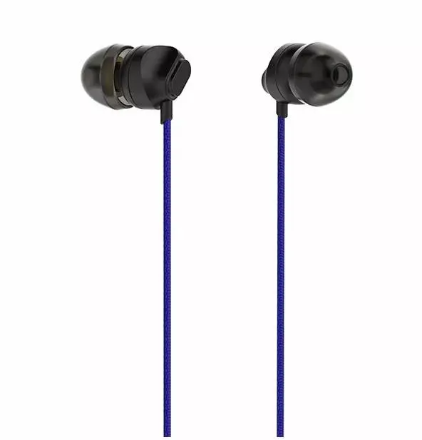 Somostel SMS-CS04 Wired In-Ear Headphones - Blue Photo 3