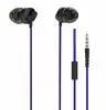 Somostel SMS-CS04 Wired In-Ear Headphones - Blue Photo 6