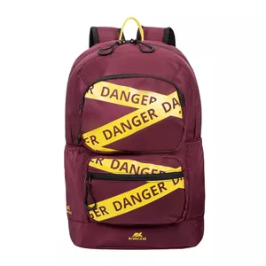 Rivacase Erebus 33.8 cm (13.3") Backpack Burgundy