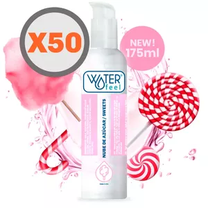 Personal lubricant WATERFEEL Sugar Cloud 175 ml — water-based, pack of 50 units
