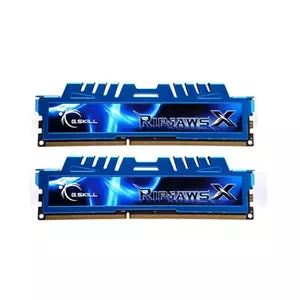 Оперативная память DDR3 16 ГБ (2x8 ГБ) 2133 МГц G.SKILL RipjawsX, 240-pin DIMM, 1.6 В, CL12, двухканальная, радиатор