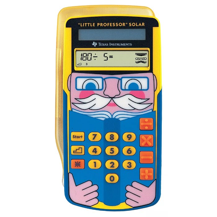 texas instruments Little Professor Solar Photo 1