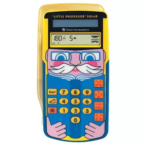 Texas Instruments Little Professor Solar calculator Pocket Graphing Multicolour