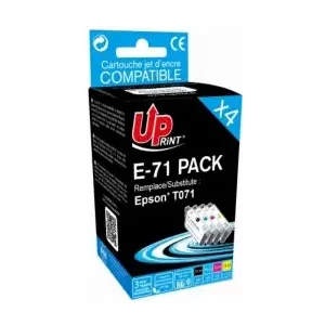 Картридж UPrint E-71 BK/C/M/Y 4 Pack