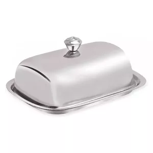 Масленка KingHoff KH 1209 с крышкой из нержавеющей стали